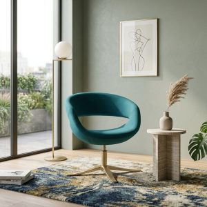 ASCO Cafe Chair-4 pedestal cafe chair